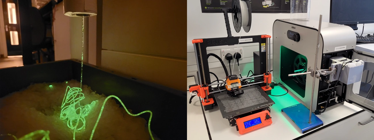 Composite filament and 3D printing equipment